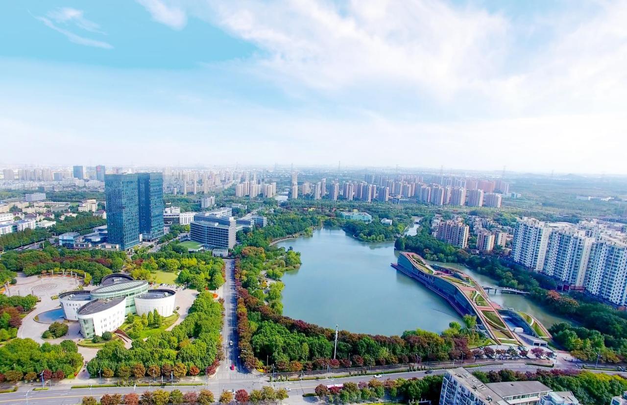 Qingpu Crowne Plaza Shanghai Xiayang Lake By Ihg מראה חיצוני תמונה
