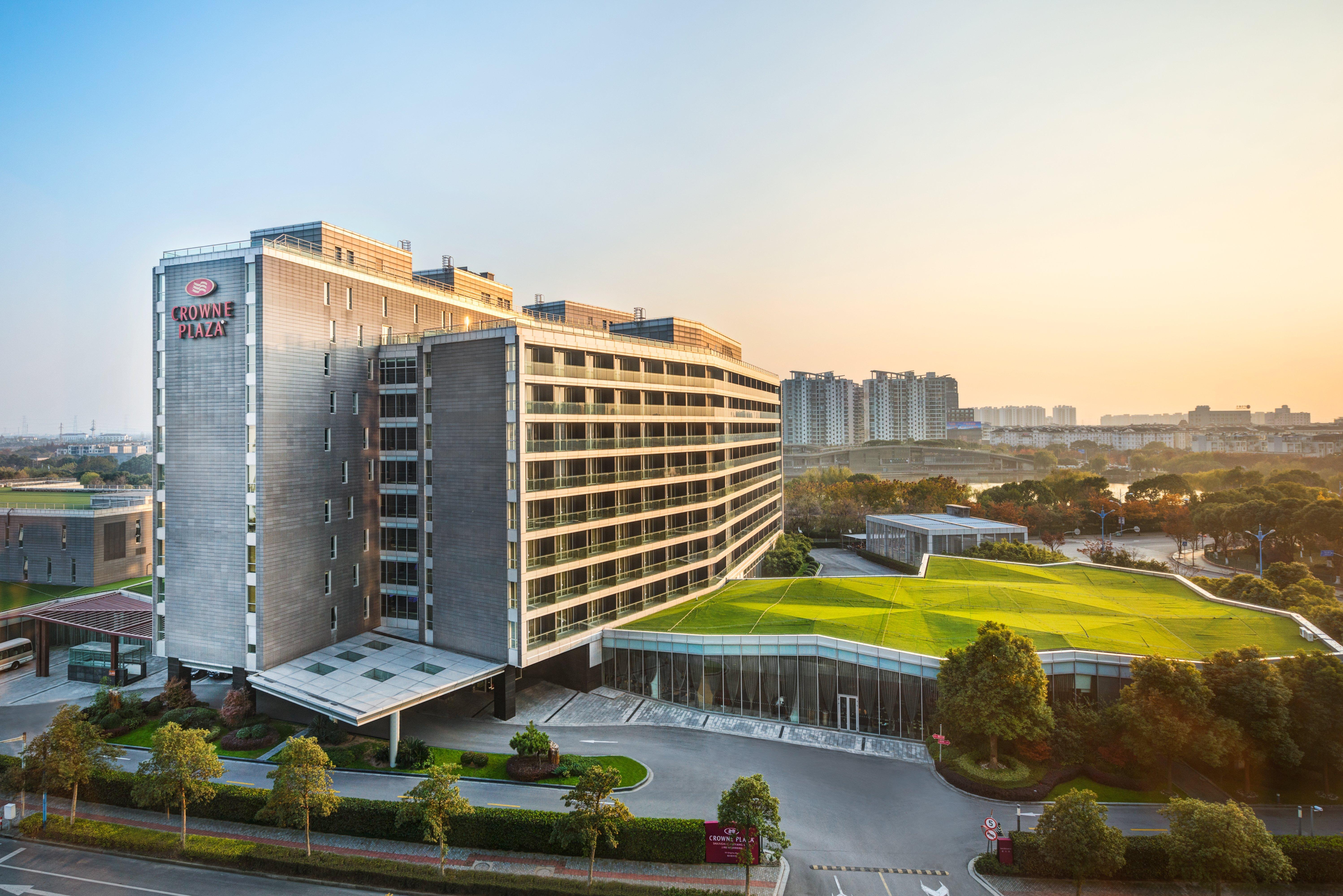 Qingpu Crowne Plaza Shanghai Xiayang Lake By Ihg מראה חיצוני תמונה